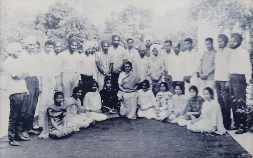 Historic view placeholder for the college campus