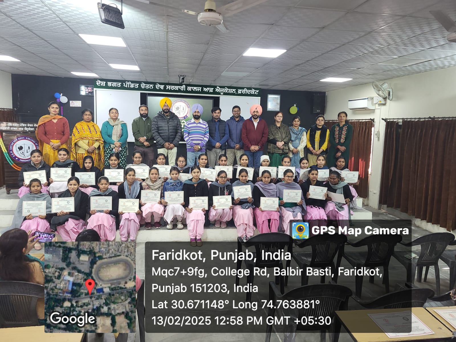 Various type of workshops successfully completed at Government College of Education, Faridkot
