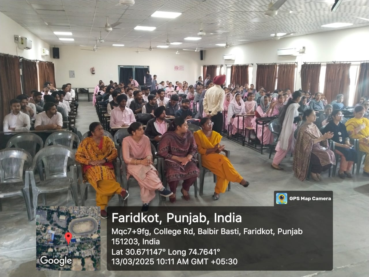 Seminar organized under the topic 'Blood Donation' at Government College of Education (The fourth blood donation camp will be organized at the college on 22nd March 2025).